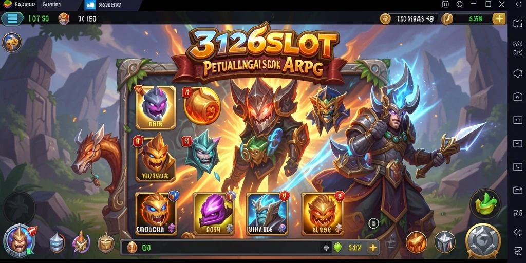 Tampilan gameplay 3126SLOT yang penuh aksi dan strategi.