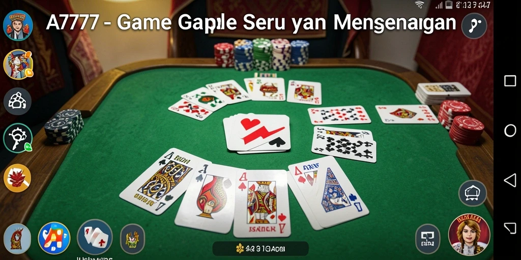 Tampilan gameplay A7777 yang menarik dan seru.
