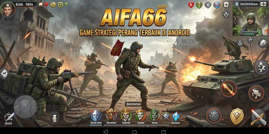 Tampilan gameplay AIFA66 yang menarik dan strategis.
