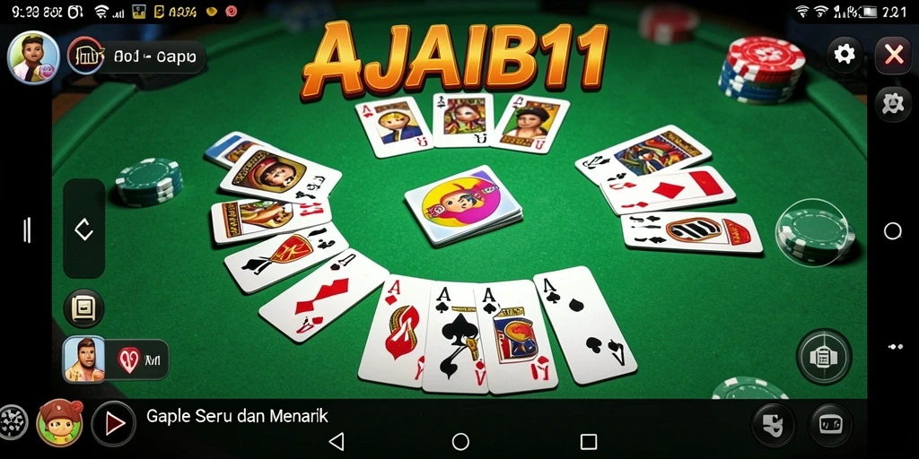 Tampilan gameplay AJAIB11 yang menarik dan interaktif.