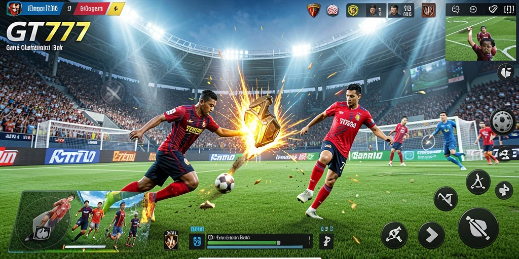 Tampilan Screenshot GT777 yang menggambarkan keseruan gameplay olahraga.