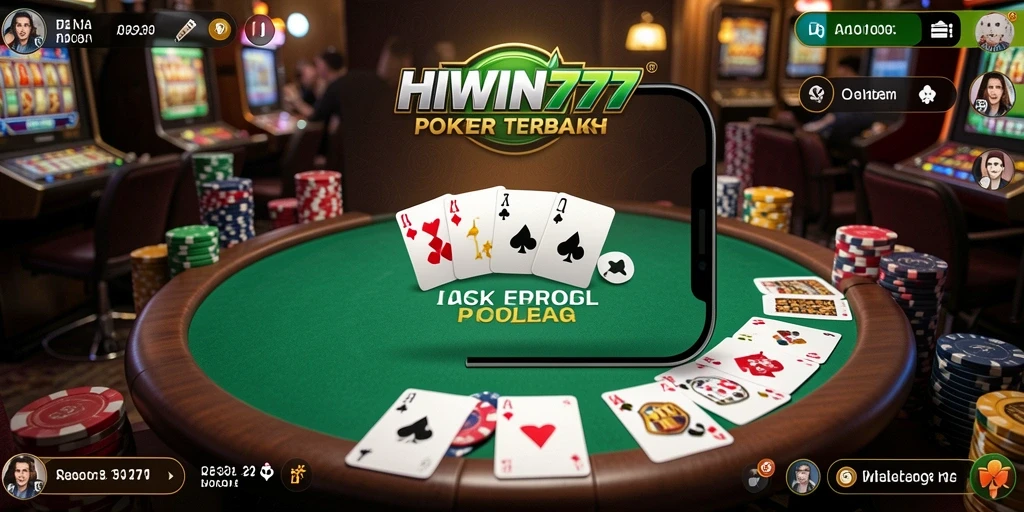 Tampilan gameplay Poker yang mengasyikkan dan penuh strategi.