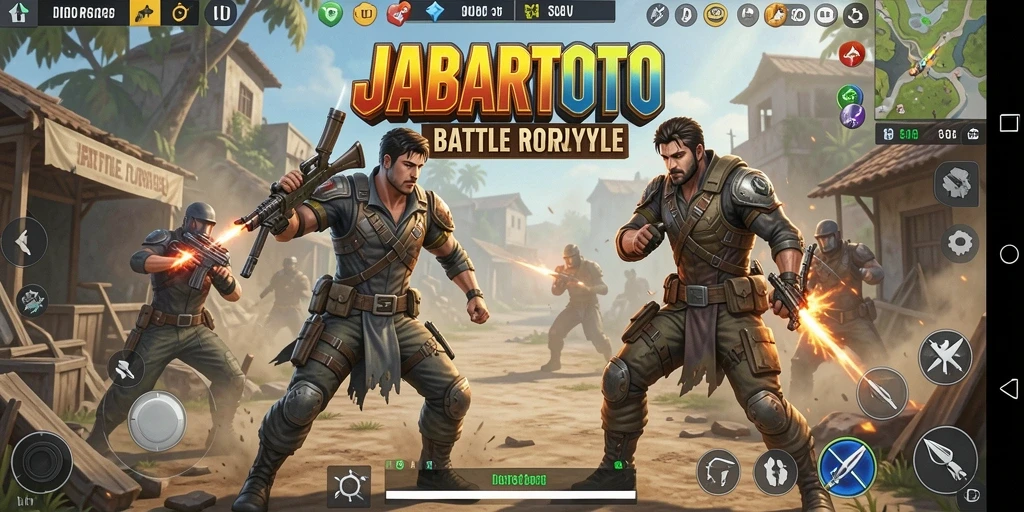 Gameplay menegangkan di arena pertempuran JABARTOTO.
