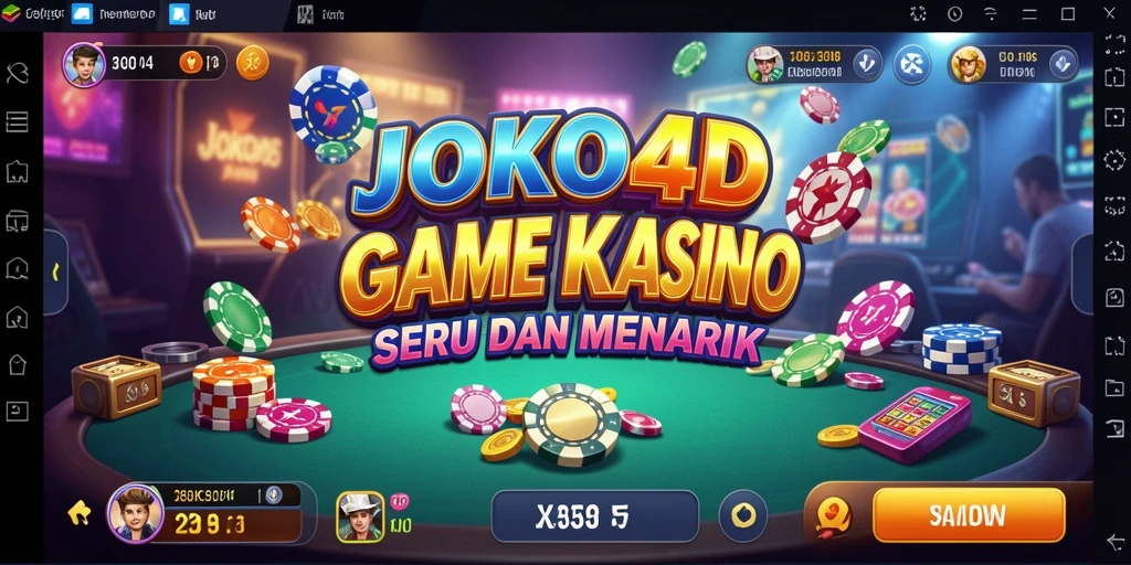 Tampilan menarik dari gameplay Kasino di JOKO4D.