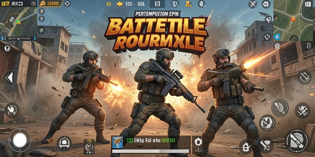 Gameplay seru dengan pertempuran strategis di RR33.