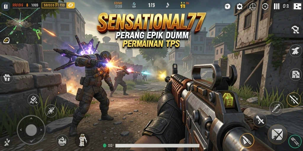 Gameplay TPS SENSATIONAL77 yang mendebarkan dengan grafis memukau.